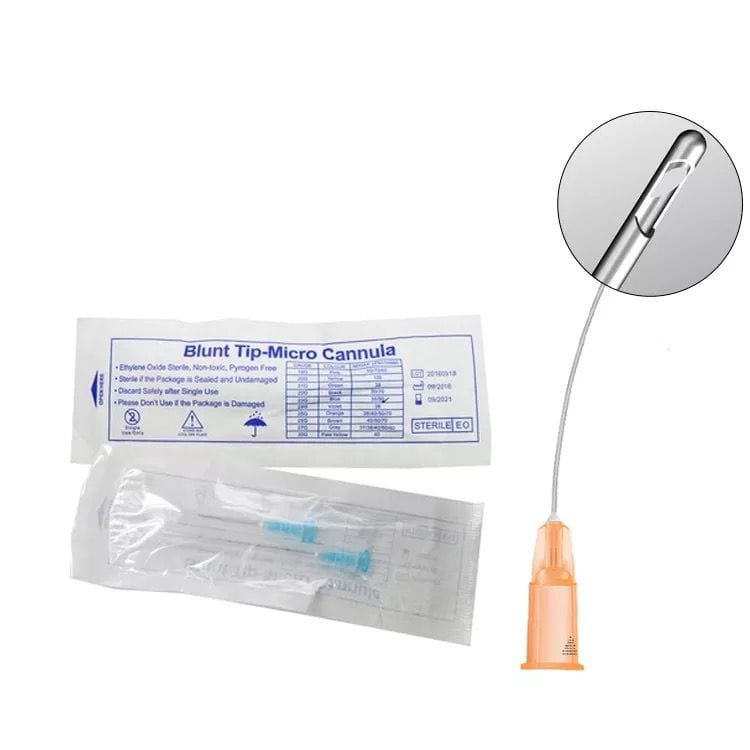 Youshop Sverige Micro Blunt Cannula 50 st/frp, för filler, 2 strl